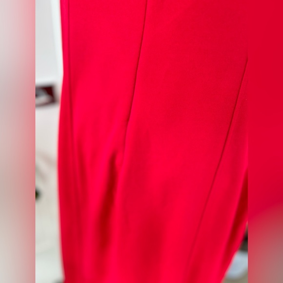 Laundry Sexy Red Dress with side Slit size US 14 - Picture 6 of 6
